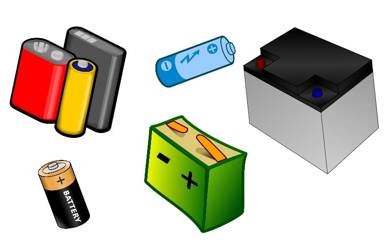 types of batteries