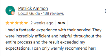 ClaimFlight Google Review 1