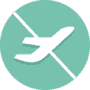 cancelled flight icon